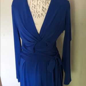 Royal blue Michael Kors dress